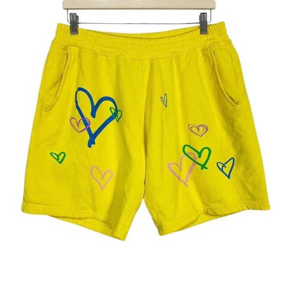 Kids Worldwide Love You Shorts Size Large - Picture 2 of 10